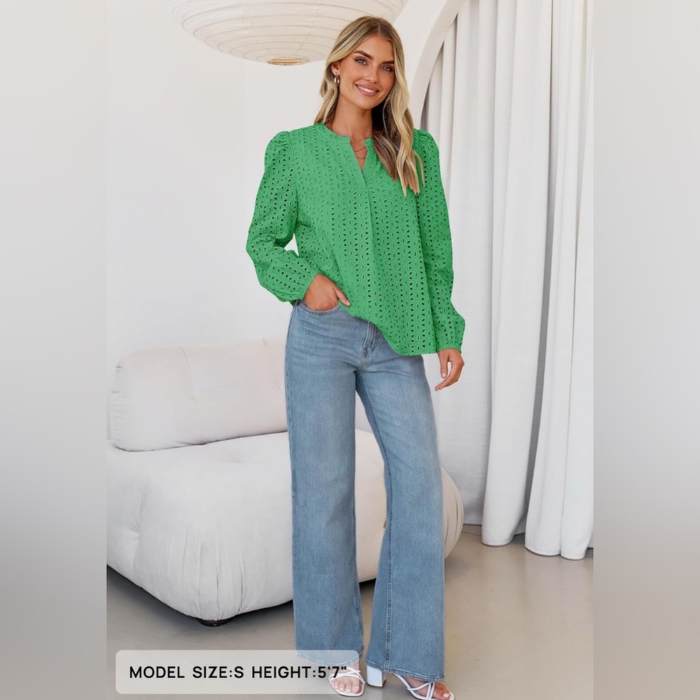 Eyelet Top